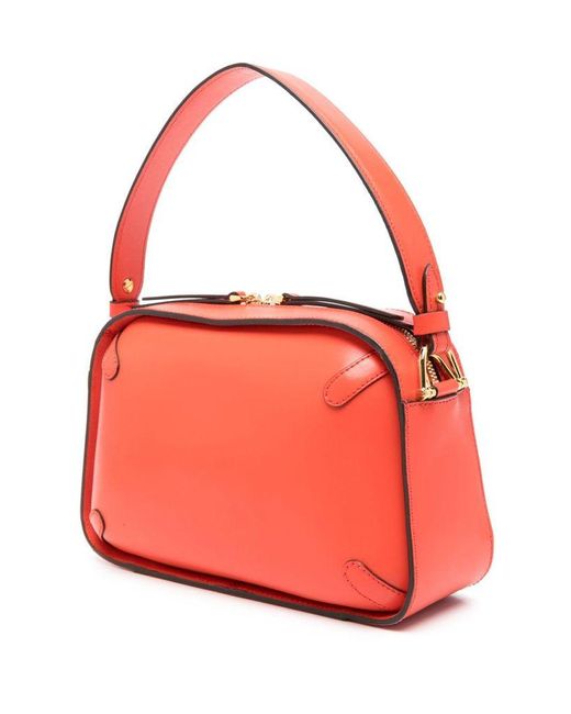 Borsa Tote Maleta Piccola di Coccinelle in Red