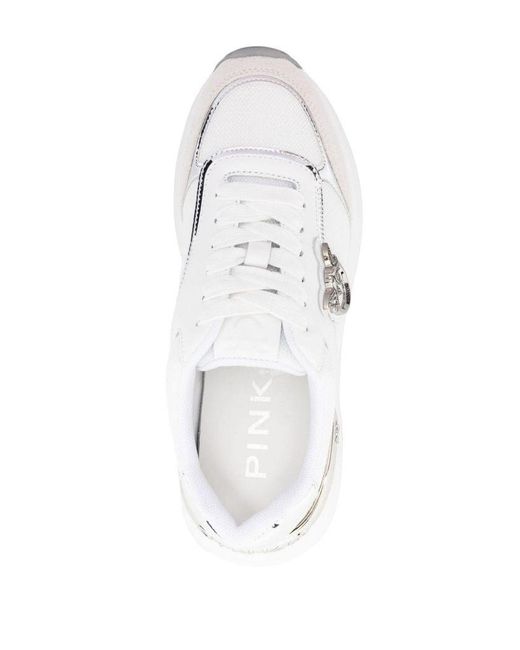 | Sneakers con logo | female | BIANCO | 40 di Pinko in White