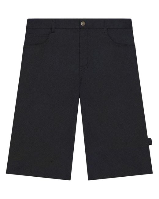 Courreges Black Stylish Shorts for men