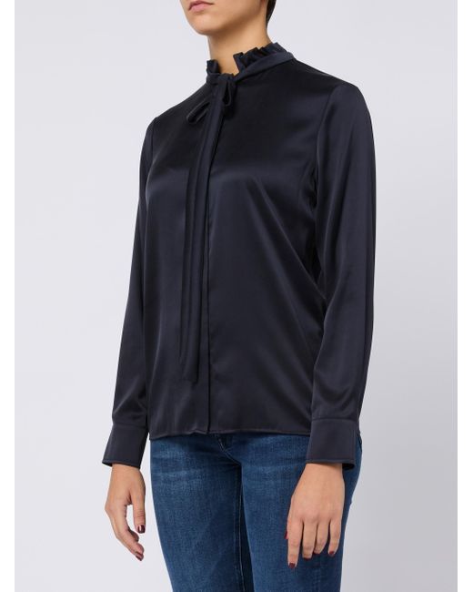 Blusa 'Gilles' di Max Mara in Blue