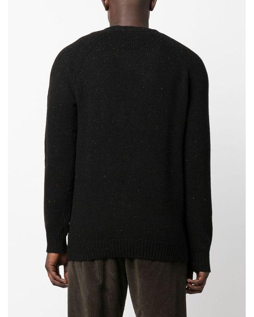 Maglione Girocollo Con Patch Logo di Carhartt in Black da Uomo