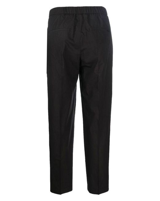 | Pantaloni chino slim in cotone con vita elasticizzata | female | NERO | 50 di Seventy in Black