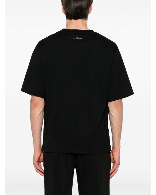 | T-shirt dettaglio tasca | male | NERO | XXL di Daniele Alessandrini in Black da Uomo