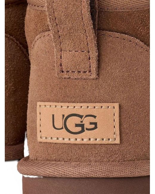 Ugg Brown 'Classic Ultra Mini' Boots