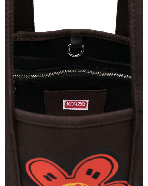 X Futura 2000 Borsa Tote Grande Con Stampa Floreale di KENZO in Black da Uomo