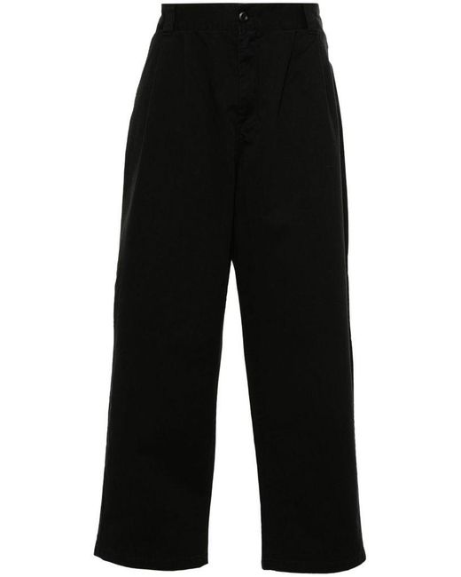 Pantaloni Marv A Gamba Ampia di Carhartt in Black da Uomo