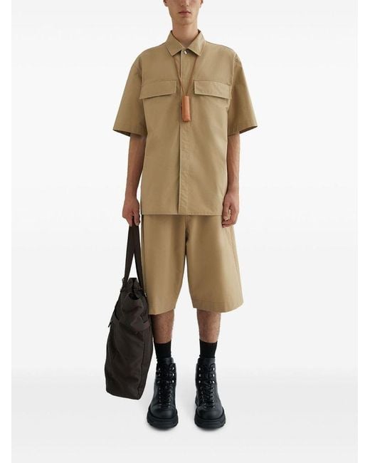 Jil Sander Natural Essential Shorts for men