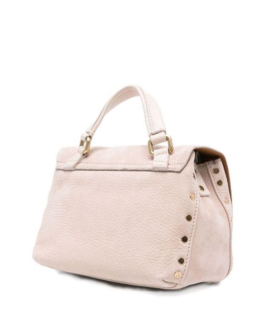 Borsa Tote 'Baby Postina' di Zanellato in Pink