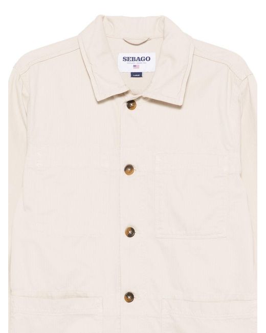 Camicia di Sebago in White da Uomo