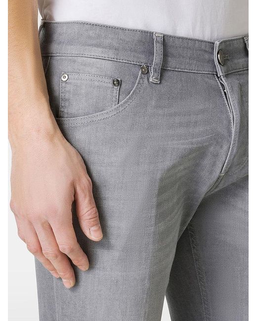 | Jeans skinny in cotone stretch | male | GRIGIO | 36 di PT Torino in Gray da Uomo