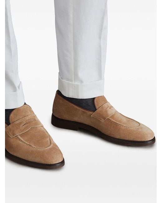 Mocassini di Brunello Cucinelli in Brown da Uomo