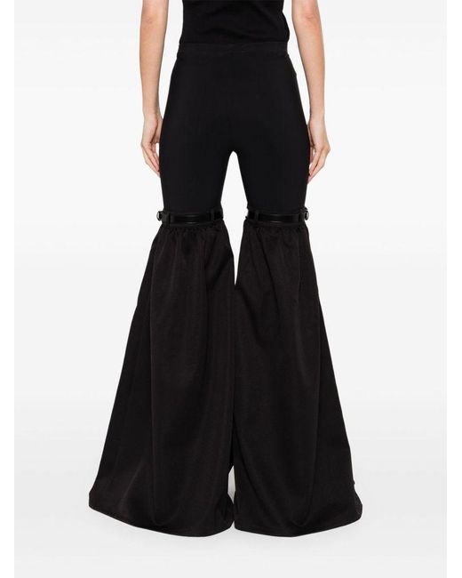 Pantaloni Svasati di Coperni in Black