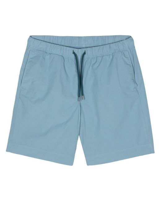 Shorts con applicazione di PS by Paul Smith in Blue da Uomo