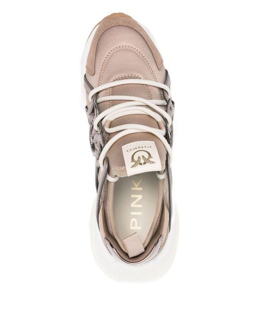 Pinko Natural 'Ariel' Sneakers