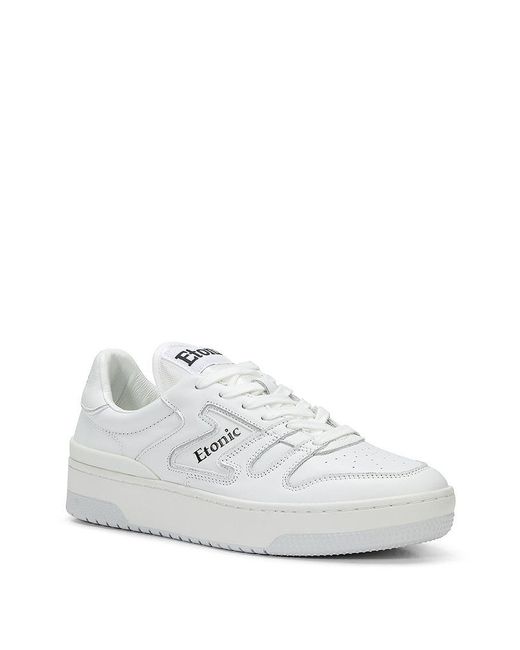| Sneakers B481 in pelle con logo | male | BIANCO | 46 di Etonic in White da Uomo