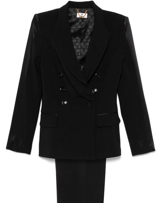 Completo Doppiopetto di Elisabetta Franchi in Black