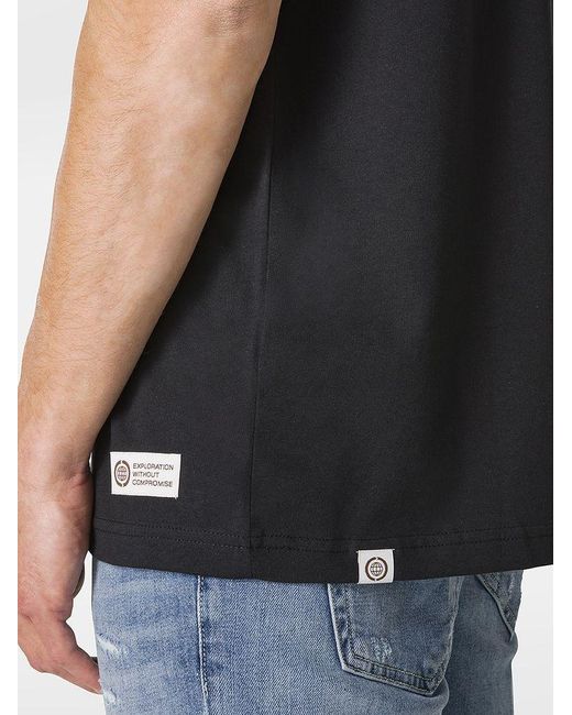 | T-shirt in cotone con logo sul petto | male | NERO | XL di The North Face in Black da Uomo