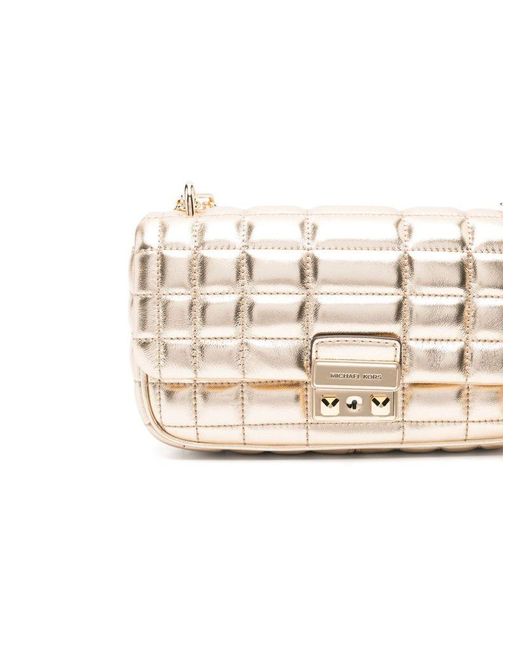 Borsa A Spalla Tribeca di MICHAEL Michael Kors in Natural