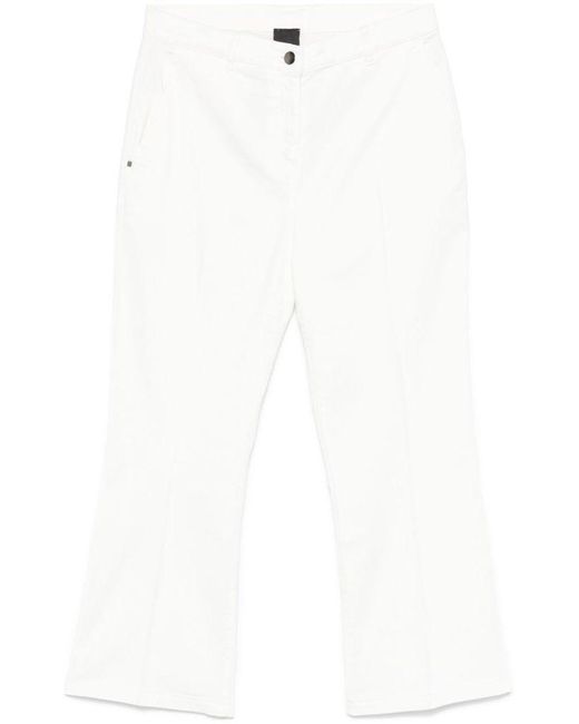 Marina Rinaldi White 'Leonida' Trousers