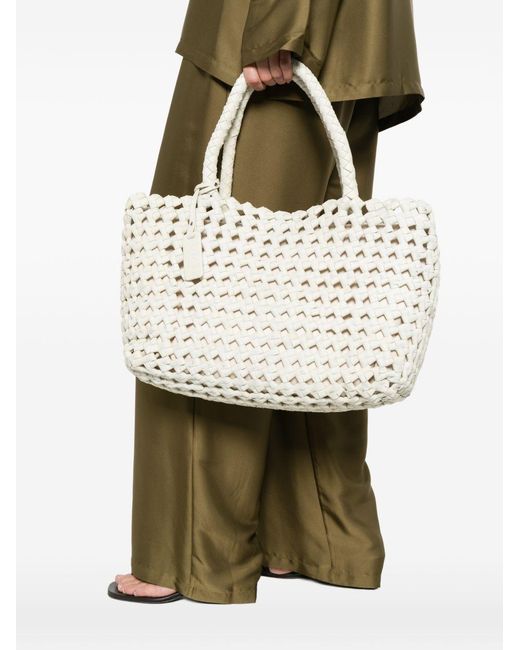 Borsa Regina di VISONA in White