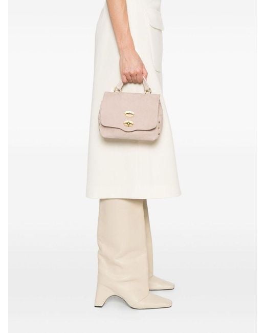 Borsa Tote 'Baby Postina' di Zanellato in Pink