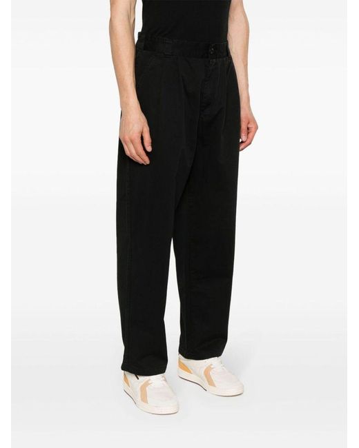 Pantaloni Marv A Gamba Ampia di Carhartt in Black da Uomo