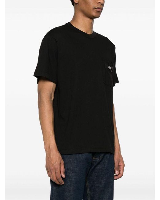 | T-shirt con tasca | male | NERO | XL di Versace in Black da Uomo