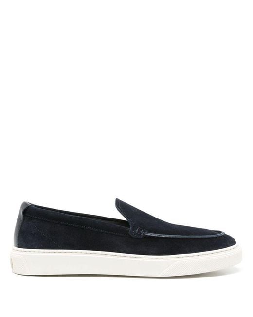 Woolrich Blue Flat Shoes for men