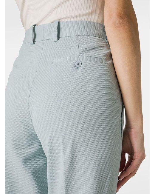 | Pantaloni in cotone stretch gamba dritta | female | BLU | 40 di Circolo 1901 in Blue