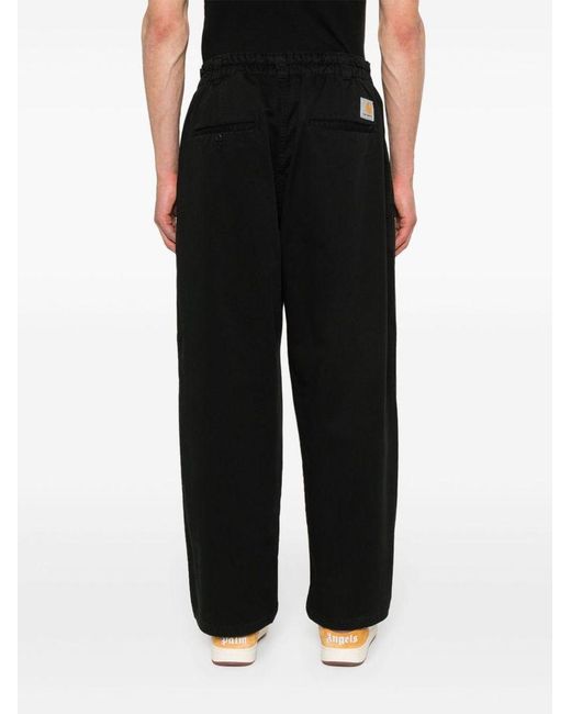 Pantaloni Marv A Gamba Ampia di Carhartt in Black da Uomo