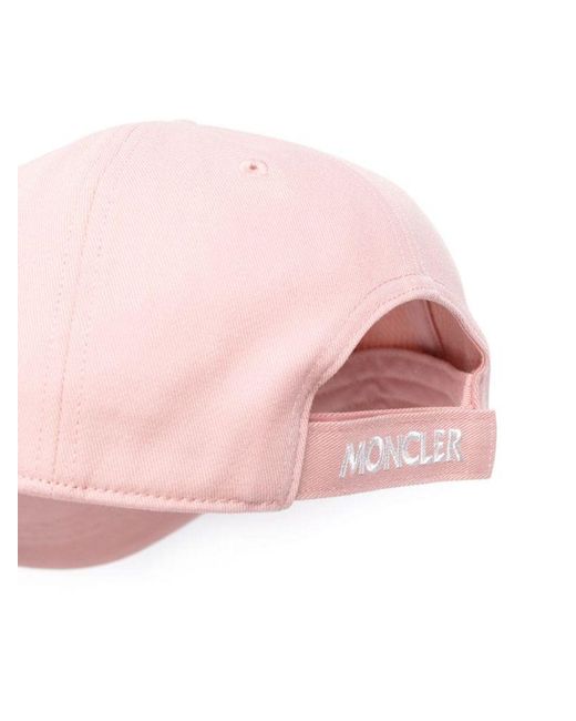 | Cappello con logo | female | ROSA | UNI di Moncler in Pink