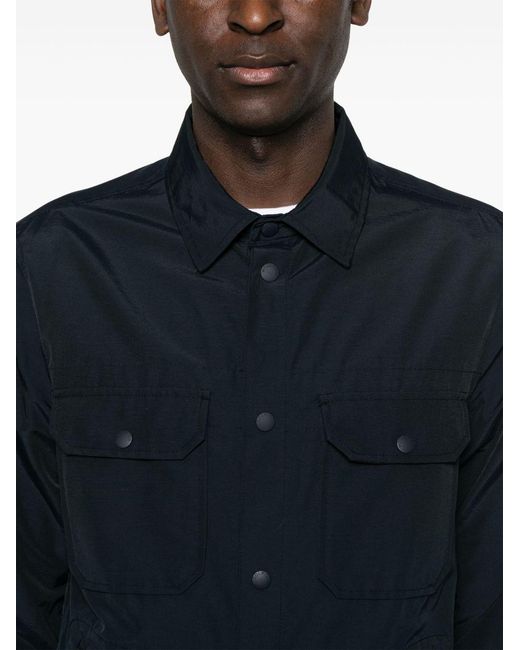 Light Ramar Overshirt di Woolrich in Blue da Uomo
