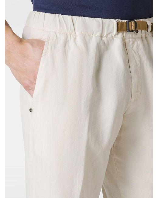 | Pantaloni con cintura | male | BIANCO | 52 di White Sand in Natural da Uomo