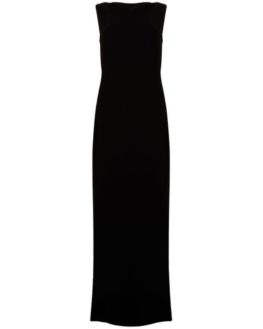 【Max Mara】Long cady dress Cady maxi dress in red - Max Mara | Mytheresa