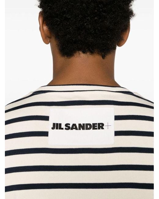 | T-shirt a righe | male | BIANCO | M di Jil Sander in White da Uomo