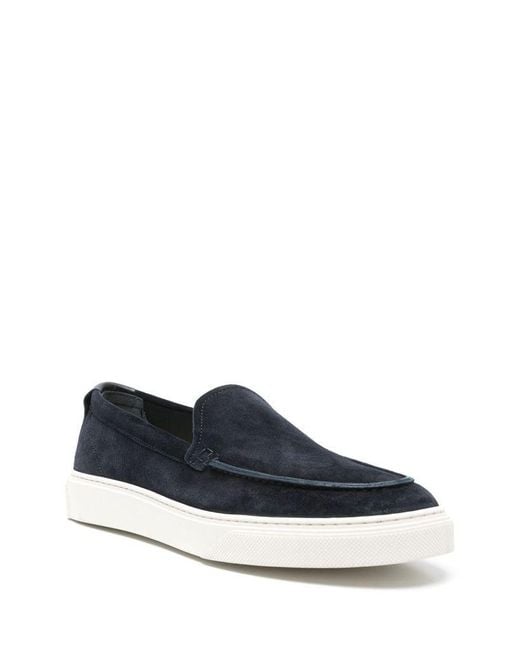 Woolrich Blue Flat Shoes for men