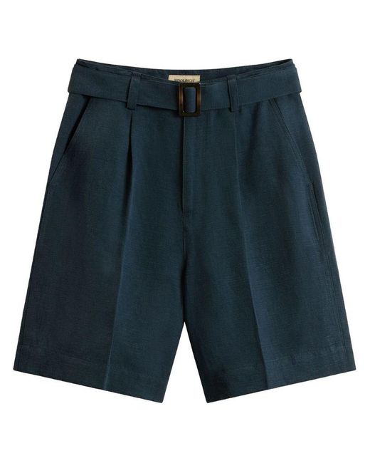 Shorts Drapey di Woolrich in Blue