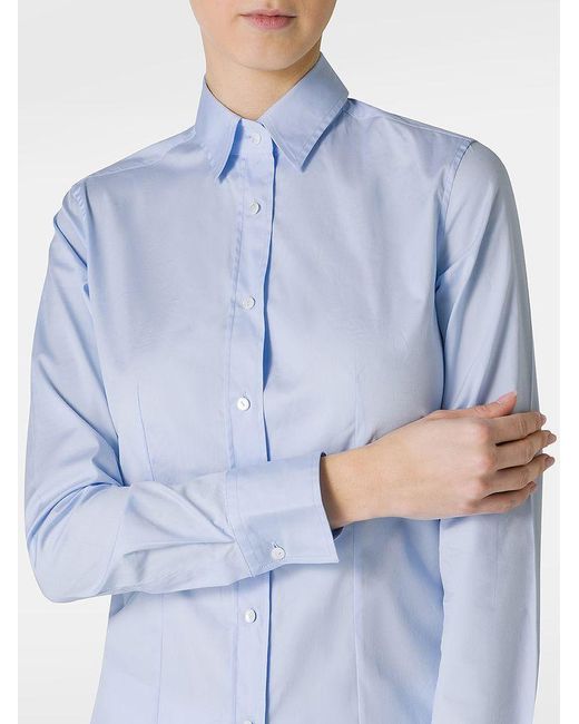 | Camicia 'Sara' | female | BLU | 44 di Xacus in Blue