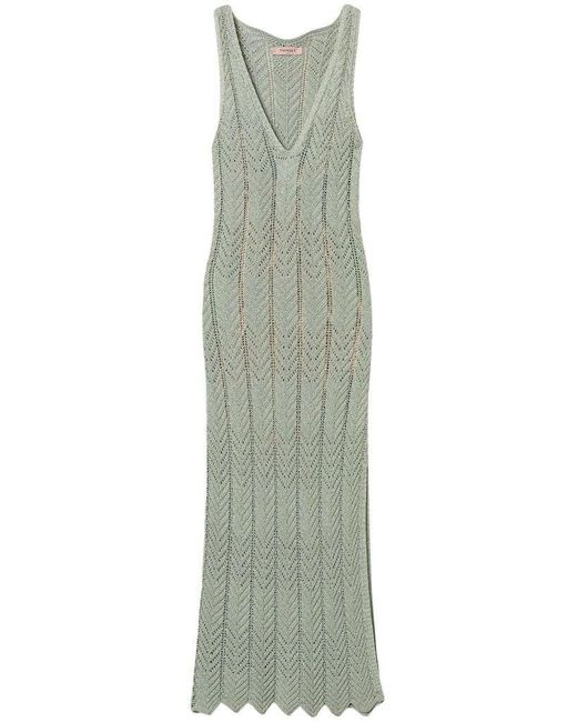 Abito Midi di Twinset in Green