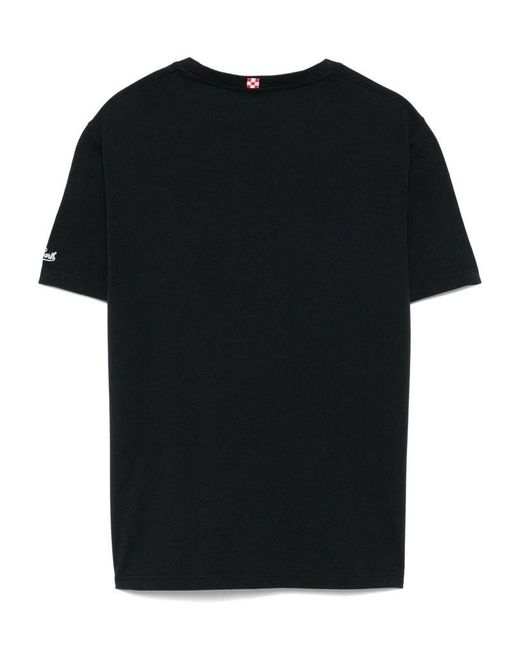 T-Shirt Nera di Mc2 Saint Barth in Black da Uomo
