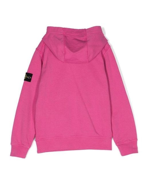 Felpa stone shop island fucsia