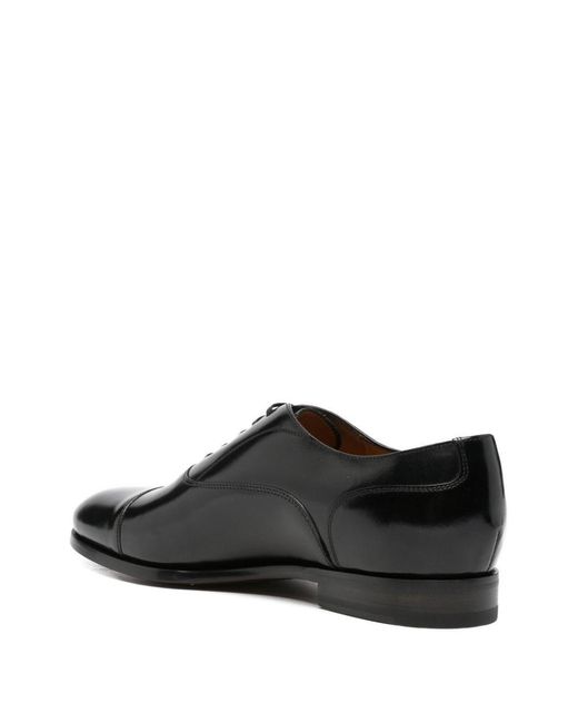 Scarpa Stringata di Ortigni in Black da Uomo