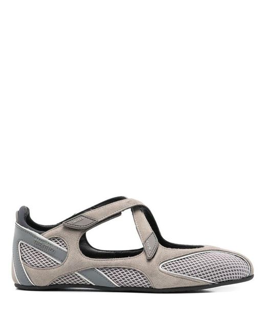 Ballerine Basse 'Floor 01' di The Attico in Gray