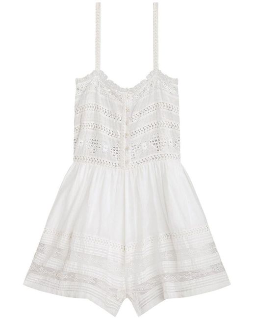 オールインワン・サロペット ISABEL MARANT ETOILE VALLY SHORT JUMPSUIT Isabel Marant Étoile Vally Short Jumpsuit – BALTINI