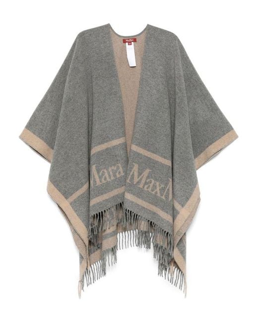 Max Mara Gray Studio Hilde Cape
