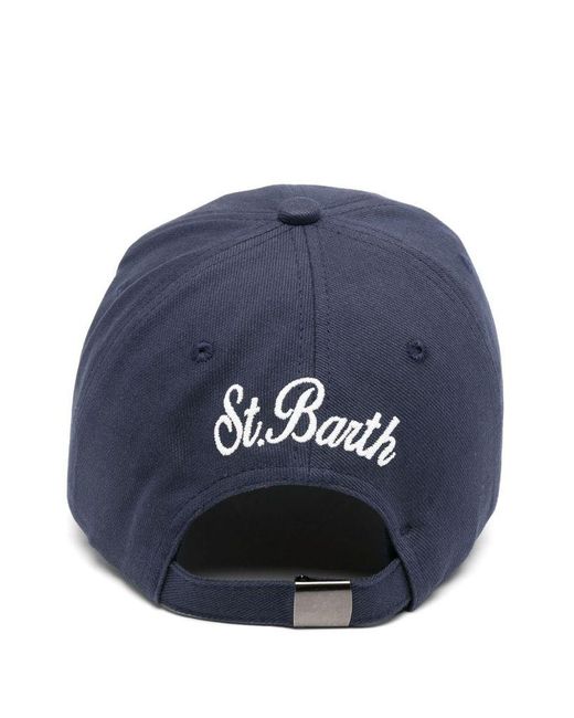 Cappello 'Baseball' di Mc2 Saint Barth in Blue da Uomo