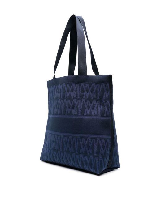 | Borsa 'Tote Bag Knit' | male | BLU | UNI di Moncler in Blue da Uomo