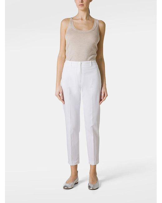 | Pantaloni slim fit | female | BIANCO | 48 di Seventy in White