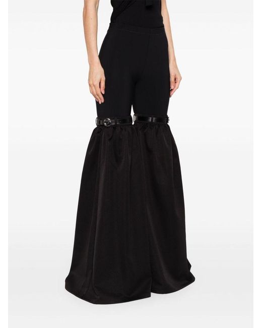 Pantaloni Svasati di Coperni in Black