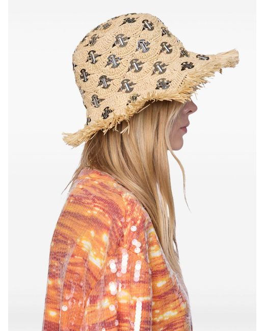 Cappello di Rabanne in Natural